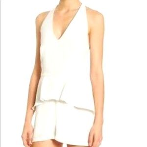 White jumper romper
